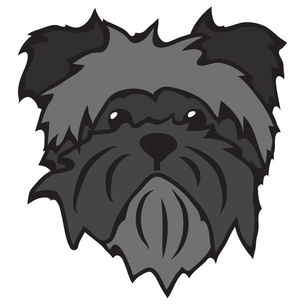 Signmission Affenpinscher Dog Decal, Dog Lover Decor Vinyl Sticker D-12-Affenpinscher - main